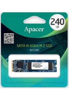 Накопичувач SSD  240GB Apacer AST280 M.2 SATAIII TLC (AP240GAST280-1)