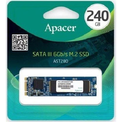Накопичувач SSD  240GB Apacer AST280 M.2 SATAIII TLC (AP240GAST280-1)
