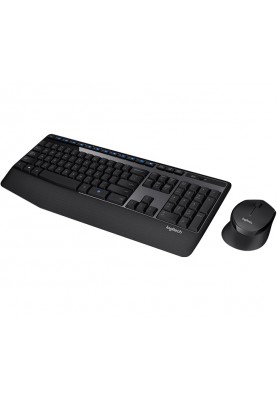 Комплект (клавiатура, миша) бездротовий Logitech MK345 Combo Black USB (920-006489)