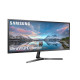 Монiтор Samsung 34.1" S34J550W (LS34J550WQIXCI) VA Gray/Dark Blue