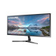 Монiтор Samsung 34.1" S34J550W (LS34J550WQIXCI) VA Gray/Dark Blue