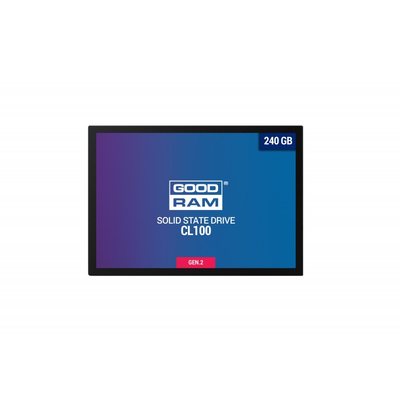 Накопичувач SSD  240GB GOODRAM CL100 GEN.2 2.5" SATAIII TLC (SSDPR-CL100-240-G2)