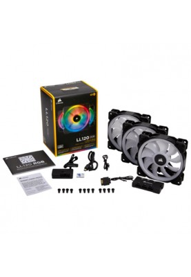 Вентилятор Corsair LL120 RGB 3 Fan Pack (CO-9050072-WW)