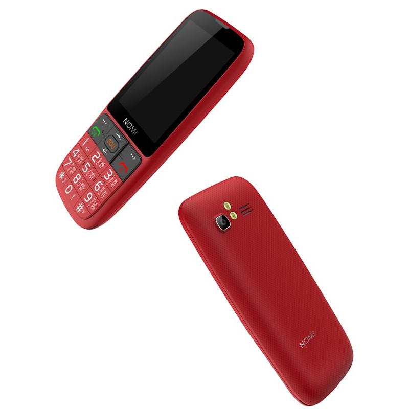 Мобiльний телефон Nomi i281+ Dual Sim Red