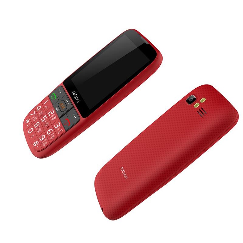 Мобiльний телефон Nomi i281+ Dual Sim Red