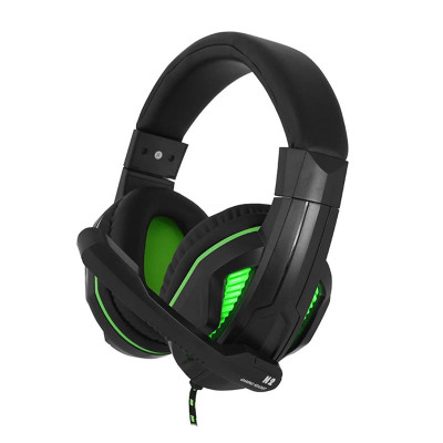 Гарнітура Gemix N2 LED Black/Green (04300105)