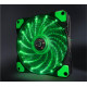 Вентилятор Frime Iris LED Fan 15LED Green (FLF-HB120G15)