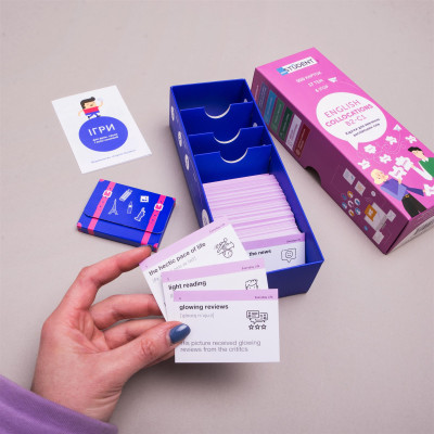 Картки для вивчення англійської мови English Student. Collocations B2-C1