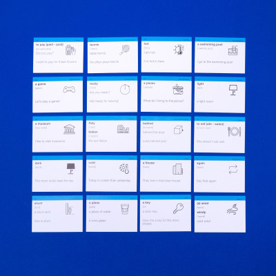 Картки для вивчення англійської мови English Student. Легкий старт A1+A2