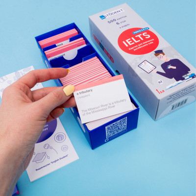 Картки для вивчення англійської мови English Student. IELTS 5.0-7.0