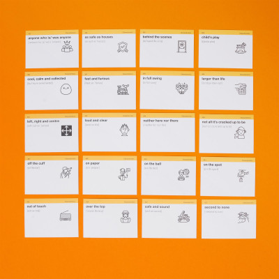 Картки для вивчення англійської мови English Student. English Idioms B1-B2