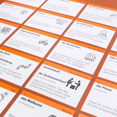 Картки для вивчення німецької мови English Student. Рівень B2.1 – Вище Середнього