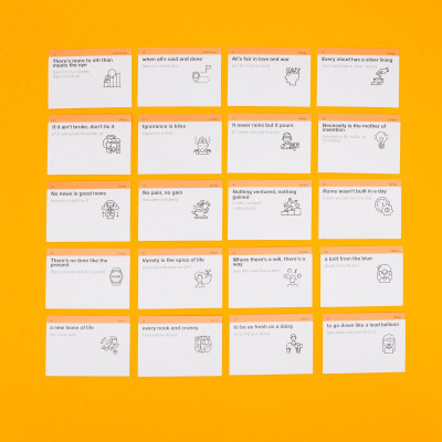 Картки для вивчення англійської мови English Student. Idioms B2-C1 & Collocation B2-C1