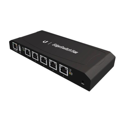 Комутатор Ubiquiti EdgeSwitch ES-5XP (5xGE, Passive PoE, 60W max)