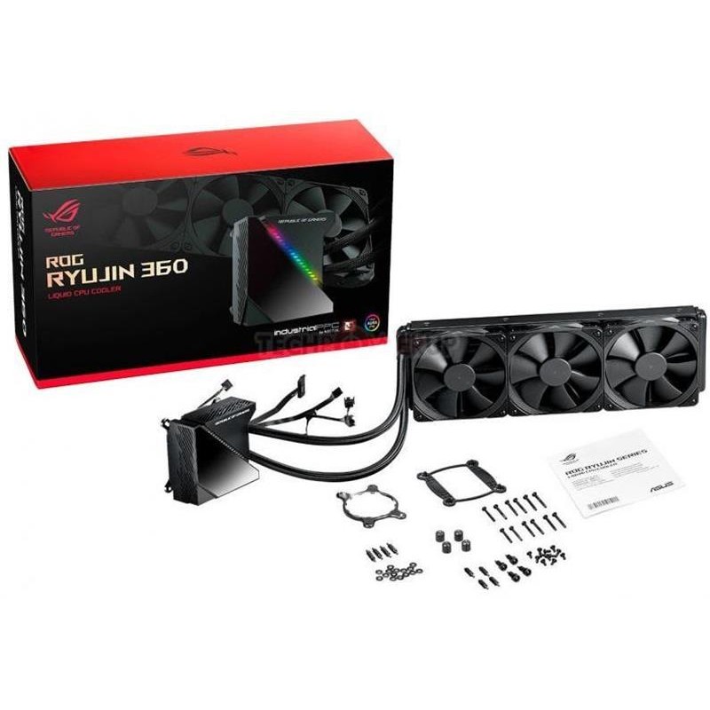 Система водяного охолодження Asus ROG Ryujin 3x120mm Aura OLED (90RC0020-M0UAY0)