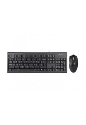 Комплект (клавіатура, миша) A4Tech KR-8372 Black USB