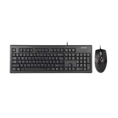 Комплект (клавіатура, миша) A4Tech KR-8372 Black