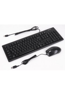 Комплект (клавіатура, мишка) A4Tech KR-8572 Black