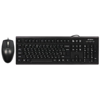 Комплект (клавіатура, мишка) A4Tech KRS-8572 Black USB
