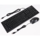 Комплект (клавіатура, миша) A4Tech KRS-8572 Black