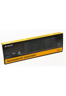 Комплект (клавіатура, мишка) A4Tech KRS-8572 Black USB