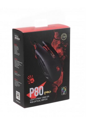 Мишка A4Tech P80 Pro Bloody Activated Black USB