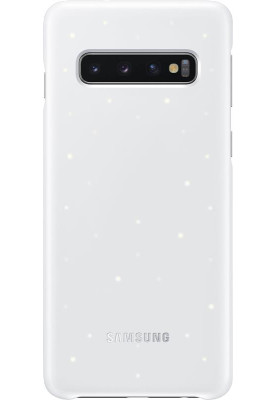 Чохол-накладка Samsung LED Cover для Samsung Galaxy S10 SM-G973 White (EF-KG973CWEGRU)