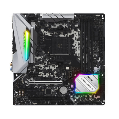 Материнська плата ASRock B450M Steel Legend Socket AM4
