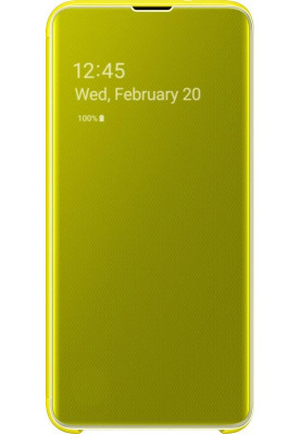 Чохол-книжка Samsung Clear View Cover для Samsung Galaxy S10e SM-G970 Yellow (EF-ZG970CYEGRU)