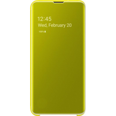 Чохол-книжка Samsung Clear View Cover для Samsung Galaxy S10e SM-G970 Yellow (EF-ZG970CYEGRU)