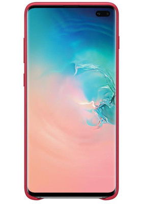 Чохол-накладка Samsung Leather Cover для Samsung Galaxy S10+ SM-G975 Red (EF-VG975LREGRU)