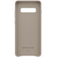 Чохол-накладка Samsung Leather Cover для Samsung Galaxy S10+ SM-G975 Gray (EF-VG975LJEGRU)