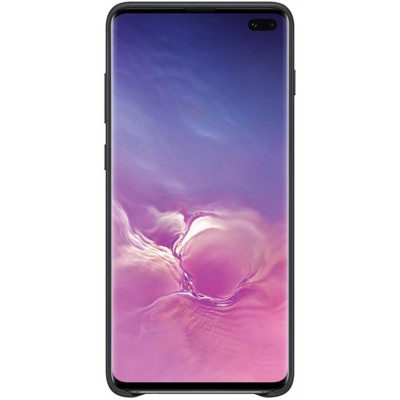 Чохол-накладка Samsung Leather Cover для Samsung Galaxy S10+ SM-G975 Black (EF-VG975LBEGRU)