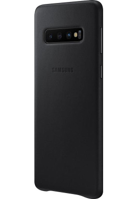 Чохол-накладка Samsung Leather Cover для Samsung Galaxy S10 SM-G973 Black (EF-VG973LBEGRU)