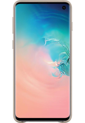 Чохол-накладка Samsung Leather Cover для Samsung Galaxy S10 SM-G973 Gray (EF-VG973LJEGRU)
