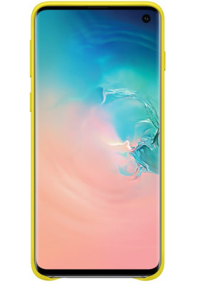 Чохол-накладка Samsung Leather Cover для Samsung Galaxy S10 SM-G973 Yellow (EF-VG973LYEGRU)