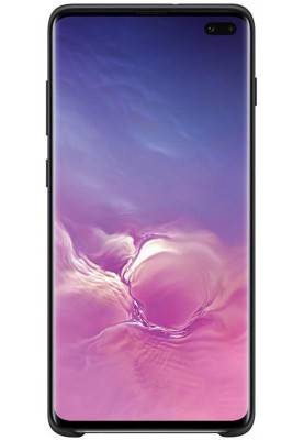 Чохол-накладка Samsung Silicone Cover для Samsung Galaxy S10+ SM-G975 Black (EF-PG975TBEGRU)