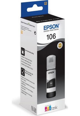 Чорнило Epson L7160/7180 Black (C13T00R140) 70 мл