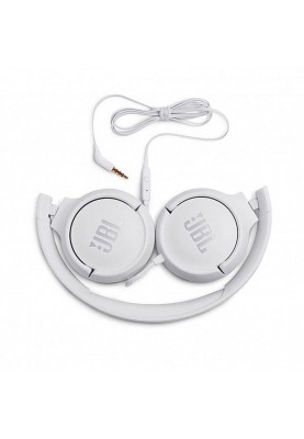 Гарнiтура JBL T500 White (JBLT500WHT)