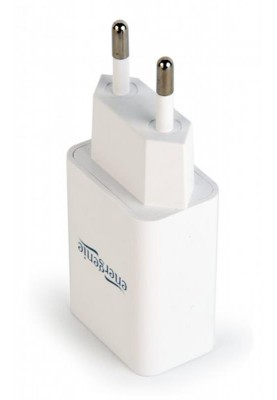 Мережевий зарядний пристрій EnerGenie (1USBх2.1A) White (EG-UC2A-03-W)