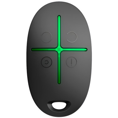 Брелок з тривожною кнопкою Ajax SpaceControl (black) 6108.04.BL1