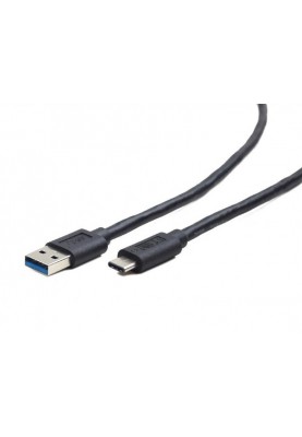 Кабель Cablexpert USB - USB Type-C V3.0 (M/M), 0.5 м, преміум, чорний (CCP-USB3-AMCM-0.5M)