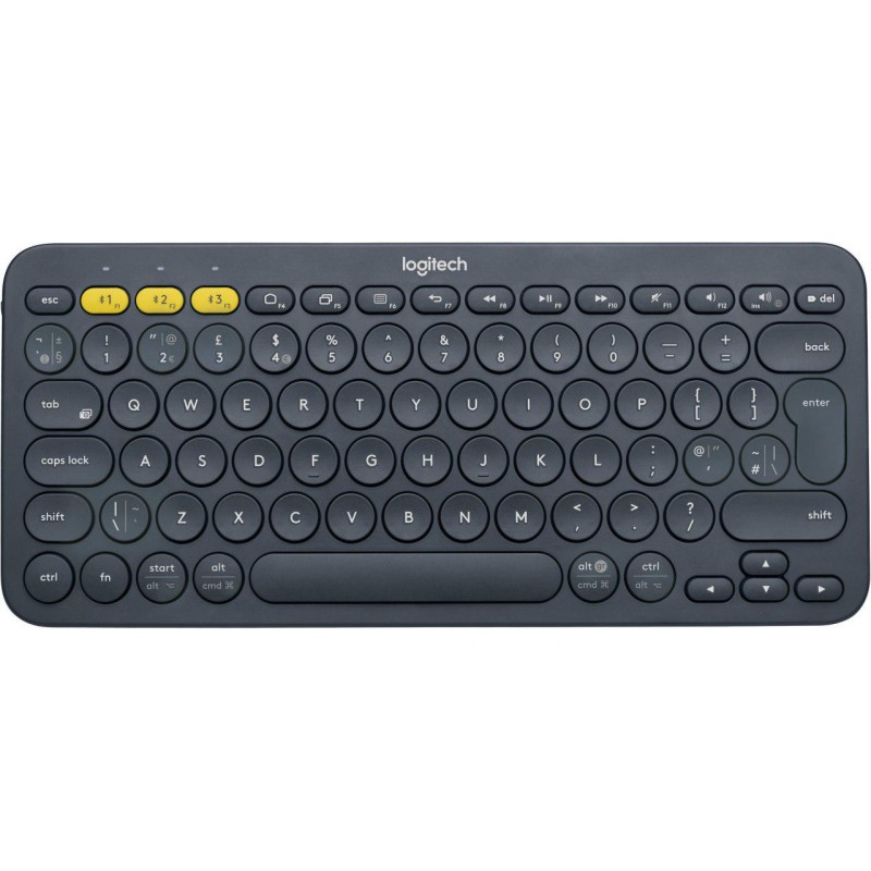 Клавіатура бездротова Logitech K380 (920-007584) Black Bluetooth