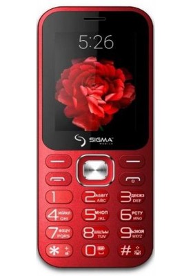 Мобiльний телефон Sigma mobile X-style 32 Boombox Dual Sim Red (4827798524329)