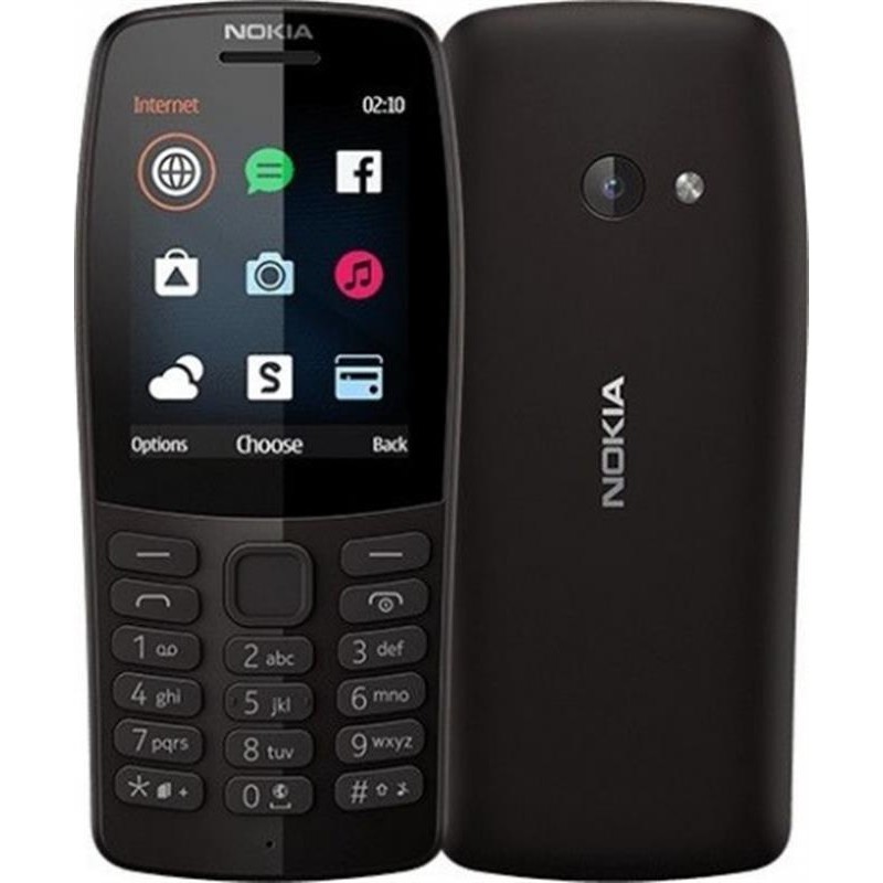 Мобiльний телефон Nokia 210 Dual Sim Black