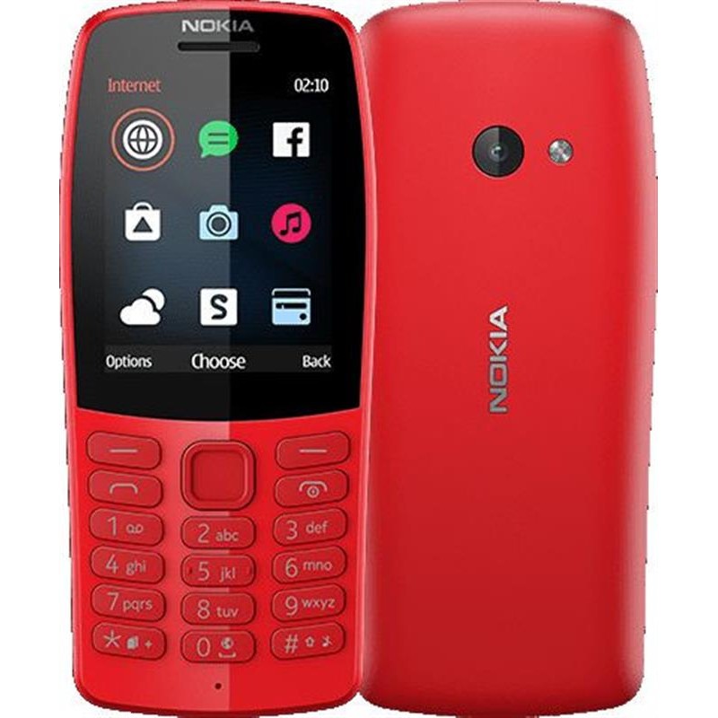 Мобiльний телефон Nokia 210 Dual Sim Red