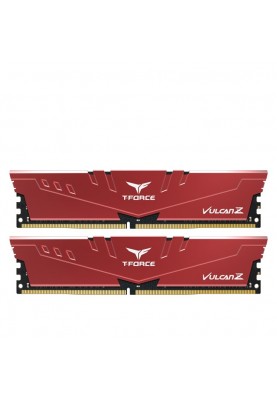 Модуль пам`яті DDR4 2x8GB/3200 Team T-Force Vulcan Z Red (TLZRD416G3200HC16CDC01)