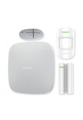 Комплект бездротової сигналізації Ajax StarterKit Plus white (13540.35.WH1/20290.57.WH1/25477.57.WH1)