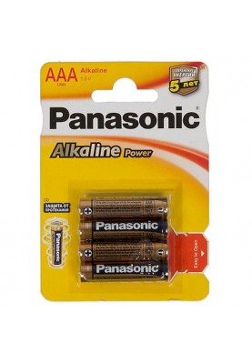 Батарейка Panasonic Alkaline Power AAA/LR03 BL 4 шт