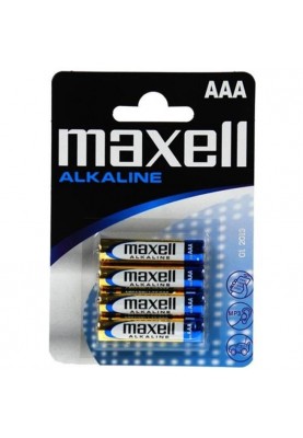 Батарейка Maxell AAA/LR03 BL 4шт